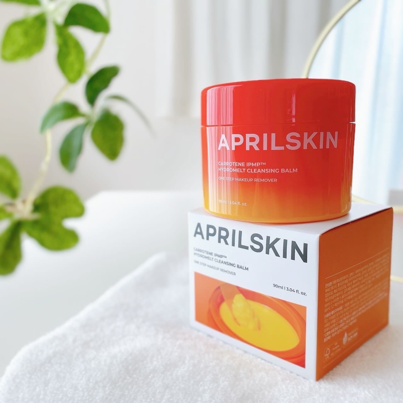 カロテンIPMP(TM) とろけるクレンジングバーム /APRILSKIN/クレンジングバームを使ったクチコミ(1枚目)