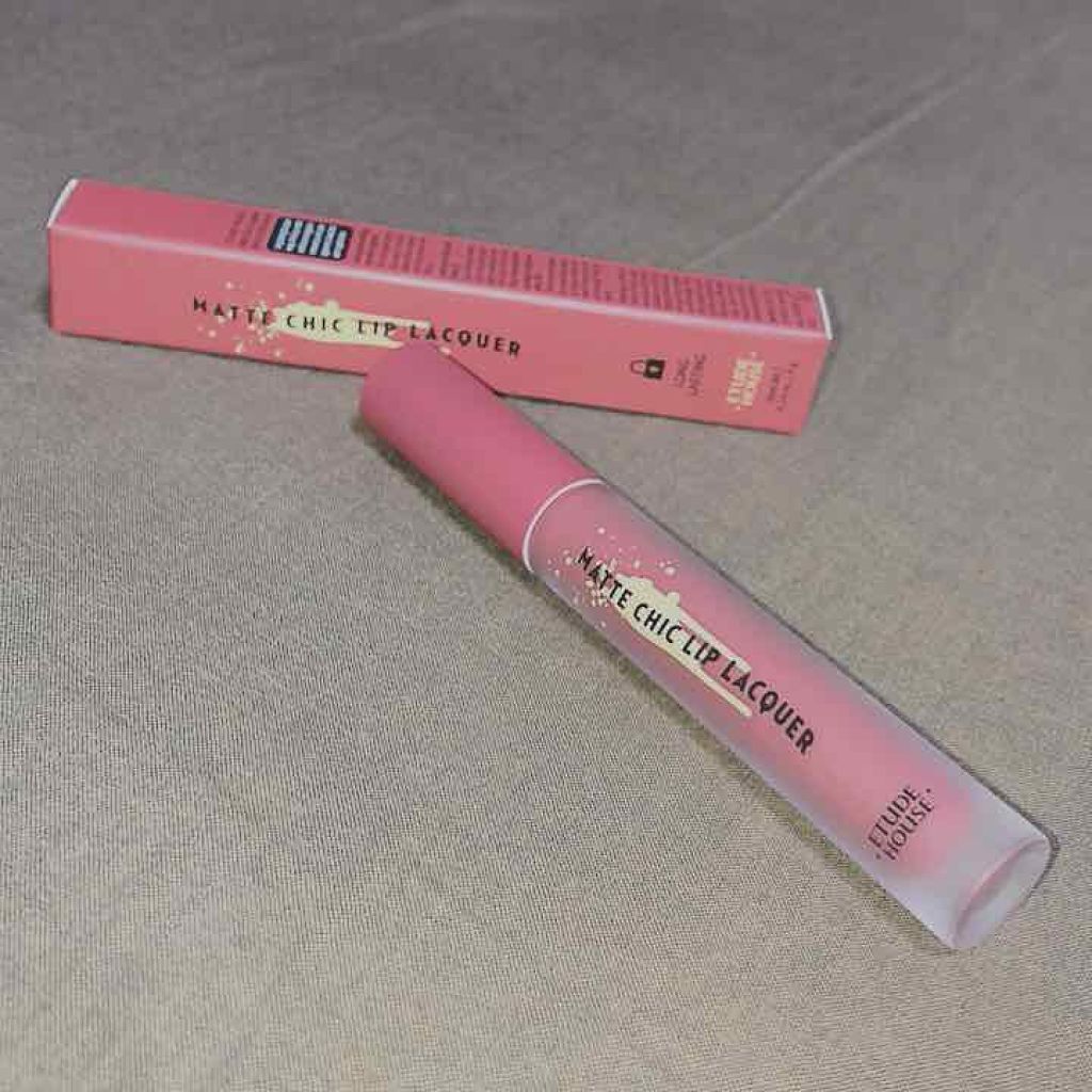マットシックリップラッカー/ETUDE/口紅を使ったクチコミ(1枚目)