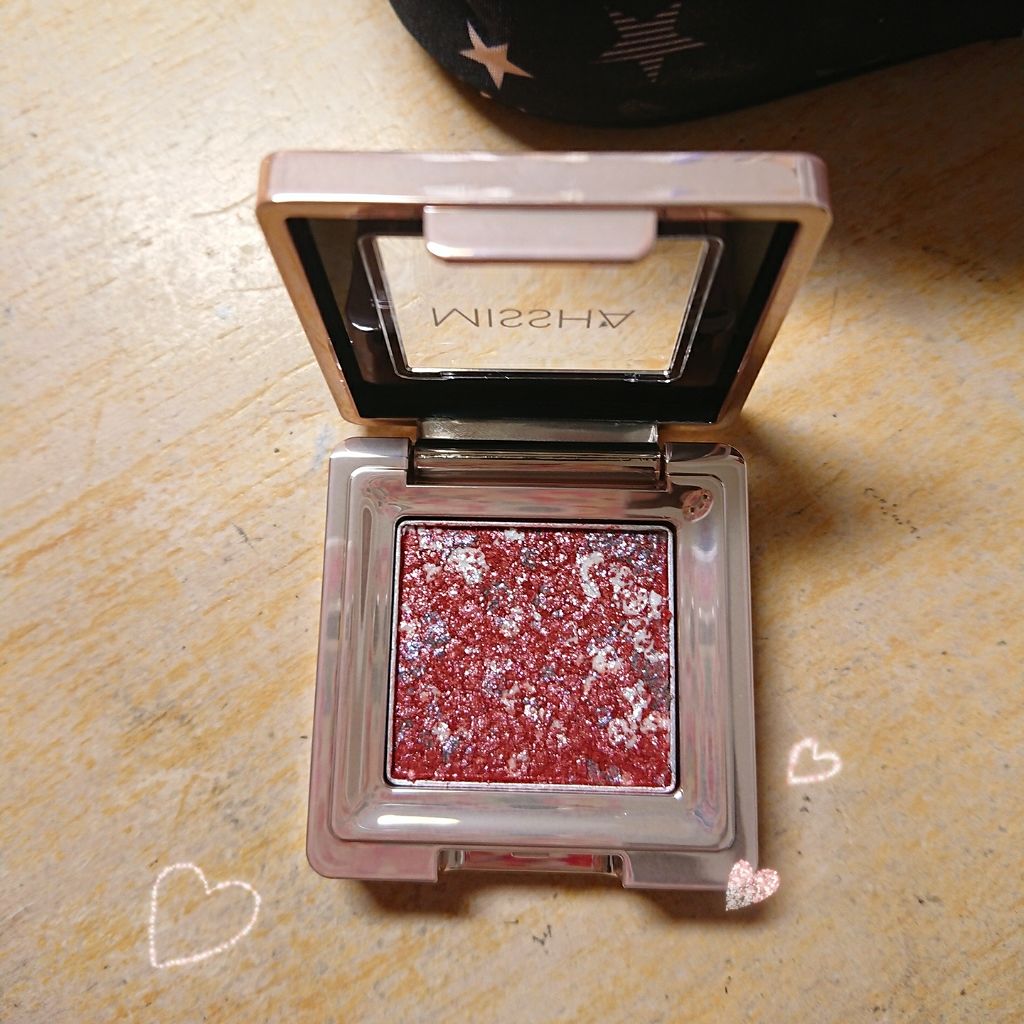 グリッタープリズム シャドウ/MISSHA/グリッターを使ったクチコミ（2枚目）