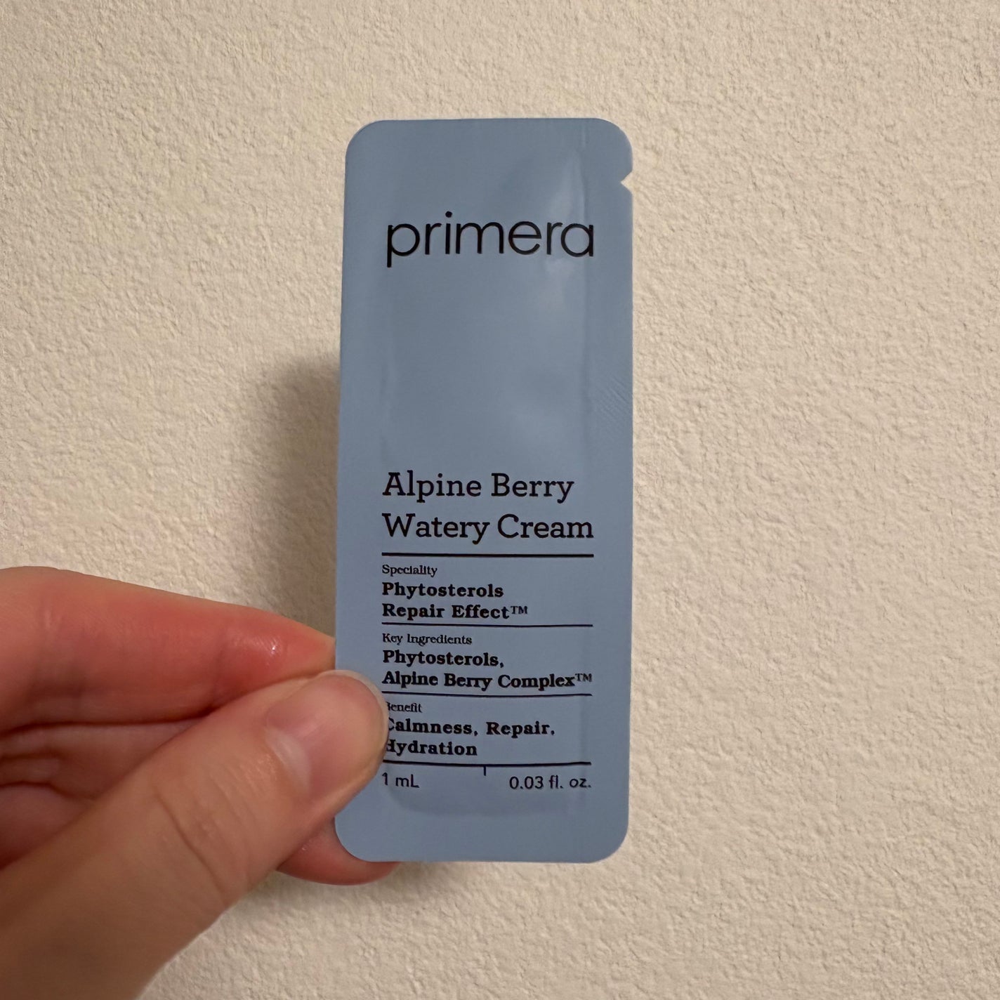 アルパインベリーウォータークリーム 50ml/primera/フェイスクリームを使ったクチコミ(1枚目)