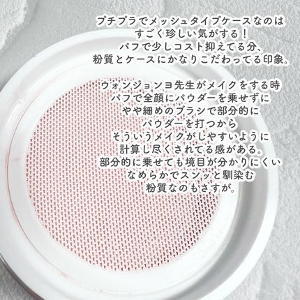ウォンジョンヨ フィクシングブラーパウダー N/Wonjungyo/ルースパウダーを使ったクチコミ(9枚目)