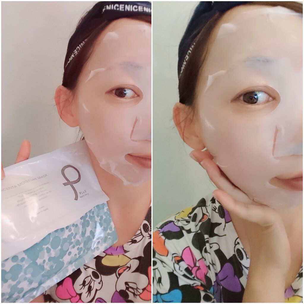 プラセンタモイスチュアマスク/PLuS/シートマスク・パックを使ったクチコミ（2枚目）