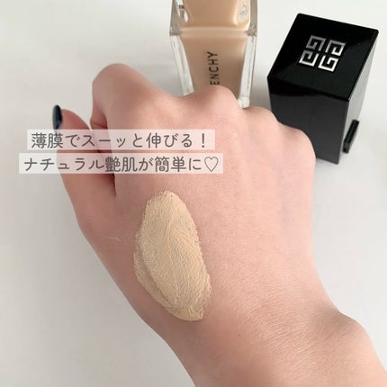 GIVENCHY プリズム・リーブル・スキンケアリング・グロウのクチコミ「GIVENCHY プリズム・リーブル・スキンケアリング・グロウ 1-W100🤍
薄膜.....」(2枚目)