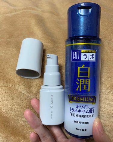 白潤プレミアム 薬用浸透美白化粧水 170ml（ボトル）/肌ラボ/化粧水を使ったクチコミ（1枚目）