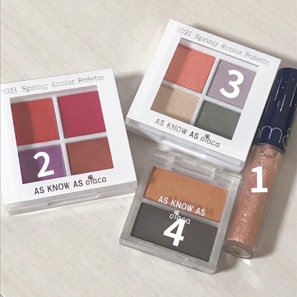 リキッド グリッター シャドウ/rom&nd/グリッターを使ったクチコミ(4枚目)