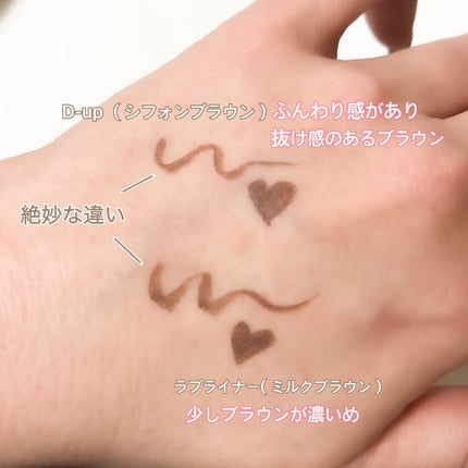 シルキーリキッドアイライナーWP/D-UP/リキッドアイライナーを使ったクチコミ(2枚目)