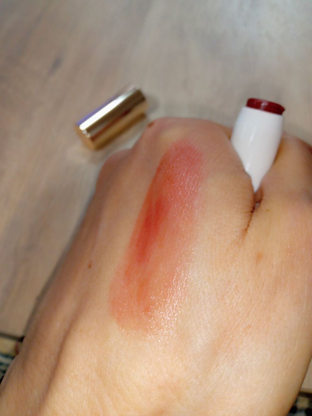 ステイオンバームルージュ/キャンメイク/口紅を使ったクチコミ（2枚目）