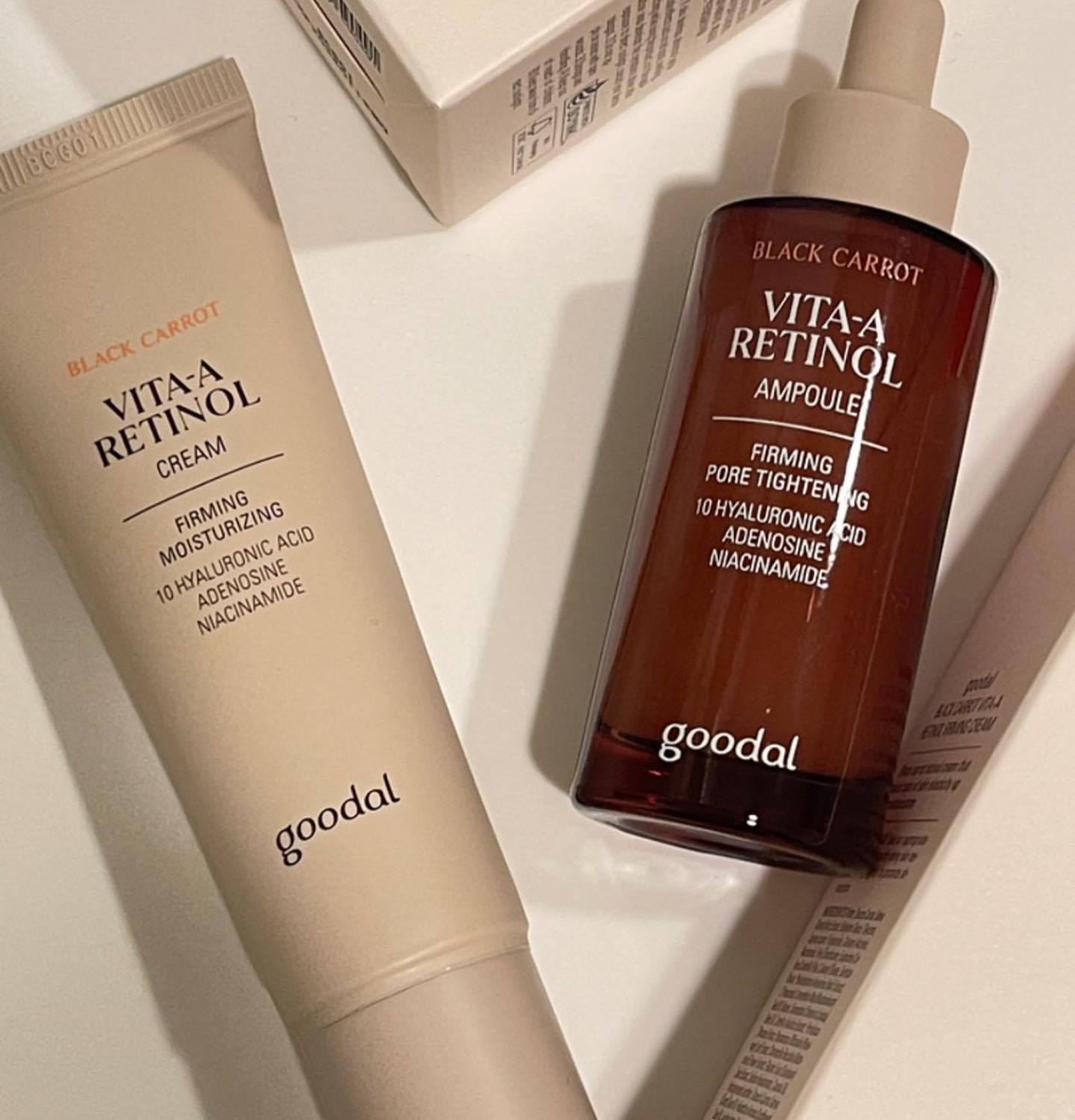 黒にんじんビタAレチノール弾力アンプル/goodal/美容液を使ったクチコミ（1枚目）