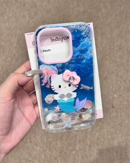 ケース大好きっ子 on LIPS 「人魚のキティーちゃん#iPhoneケース#購入品#人気#ギフト..」(4枚目)