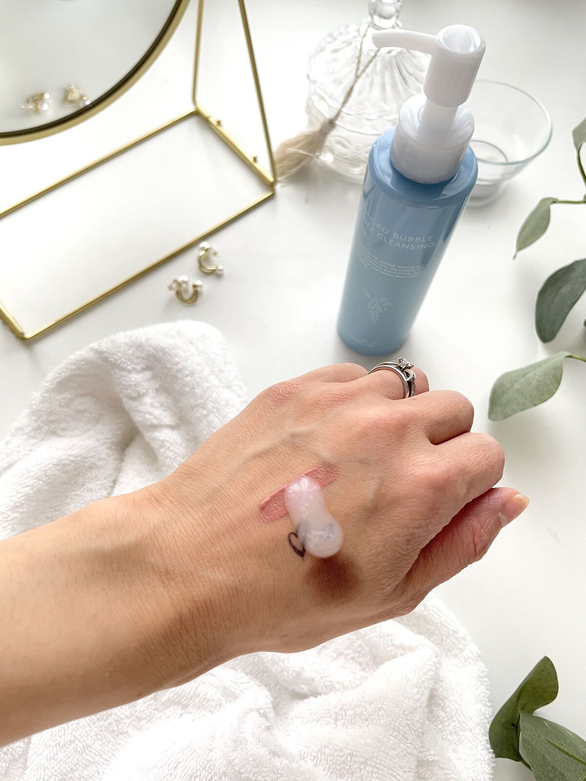 マイクロバブルジェルクレンジング/Macchia Label/クレンジングジェルを使ったクチコミ（2枚目）