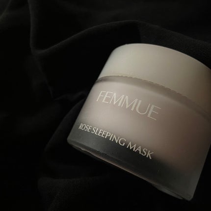 ローズウォーター スリーピングマスク/FEMMUE/フェイスクリームを使ったクチコミ(1枚目)
