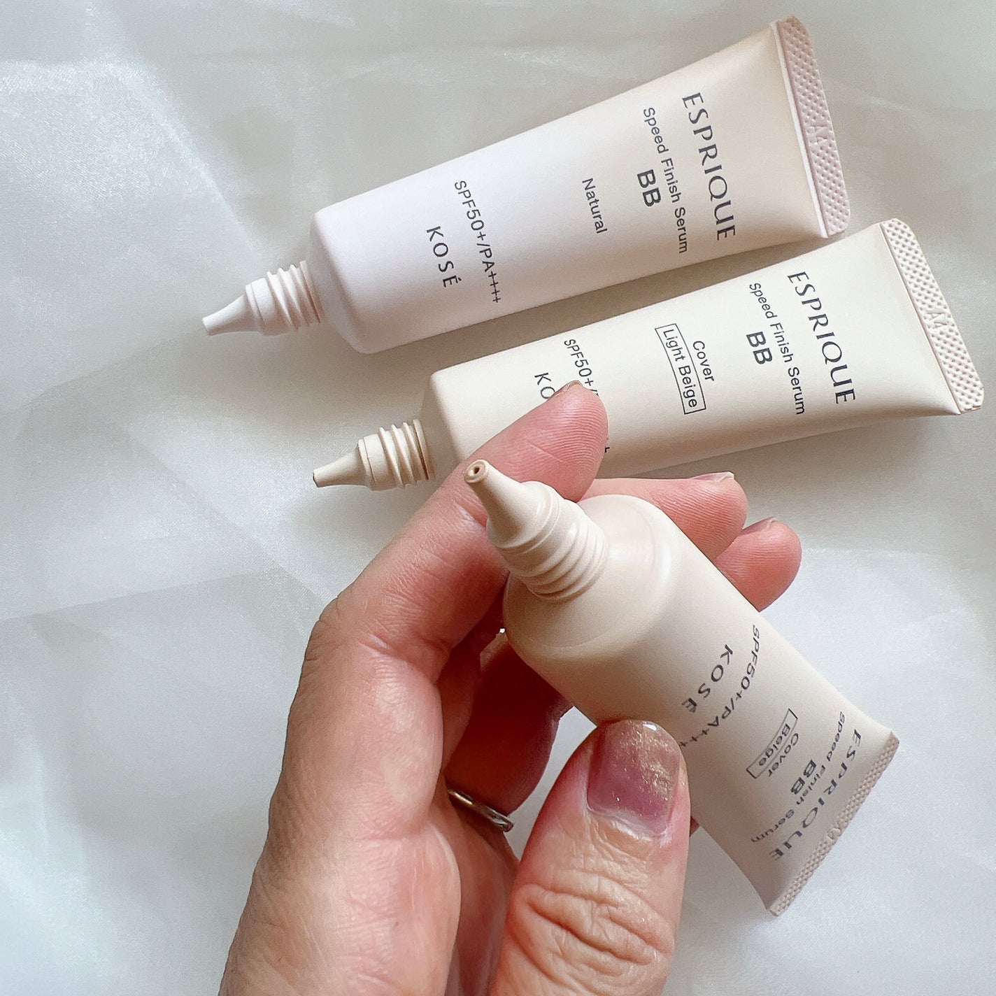 スピードフィニッシュ セラム BB ナチュラル/ESPRIQUE/BBクリームを使ったクチコミ(2枚目)