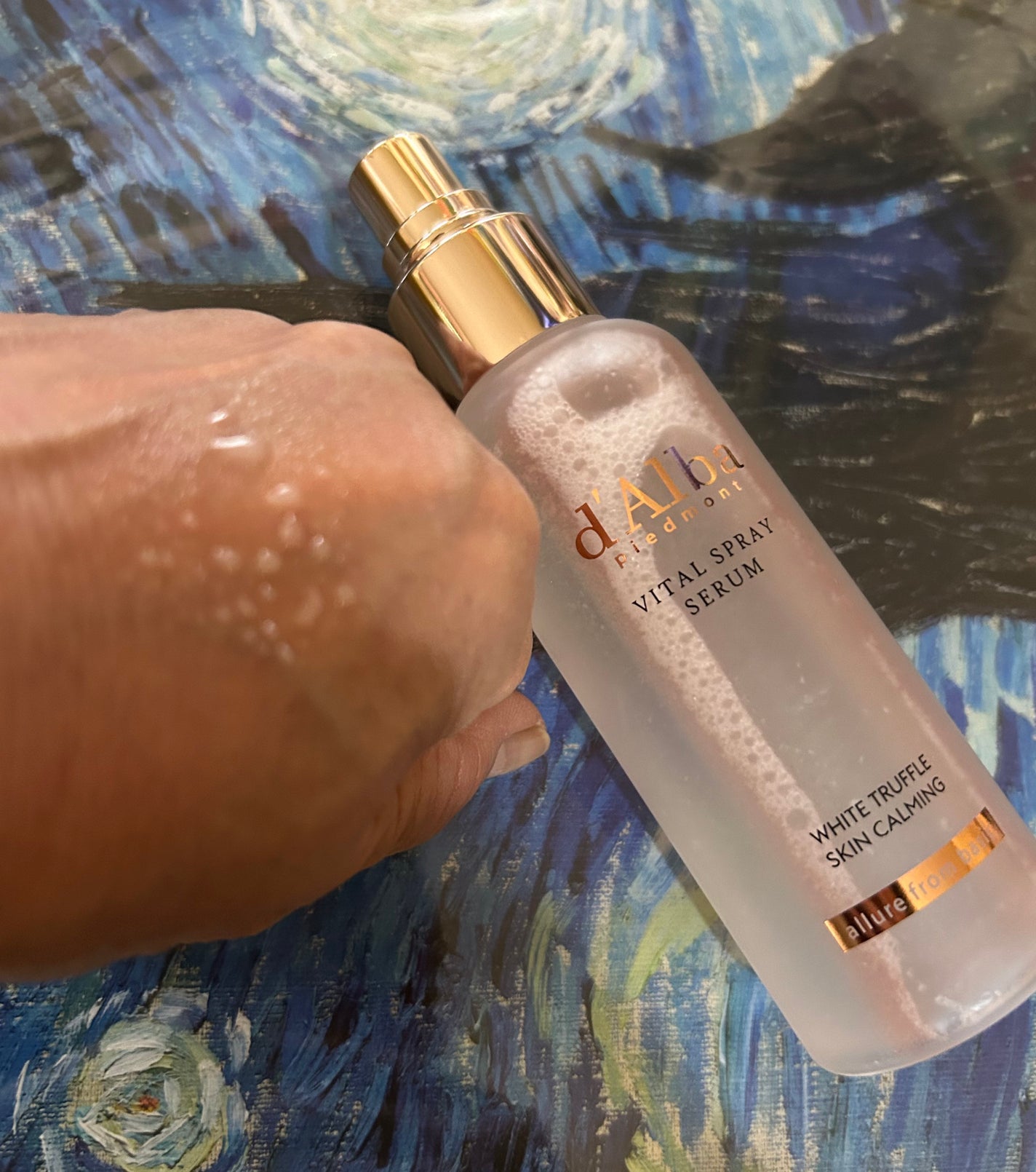 ダルバ ホワイトトリュフバイタルスプレーセラム/ダルバ/ミスト状化粧水を使ったクチコミ(4枚目)