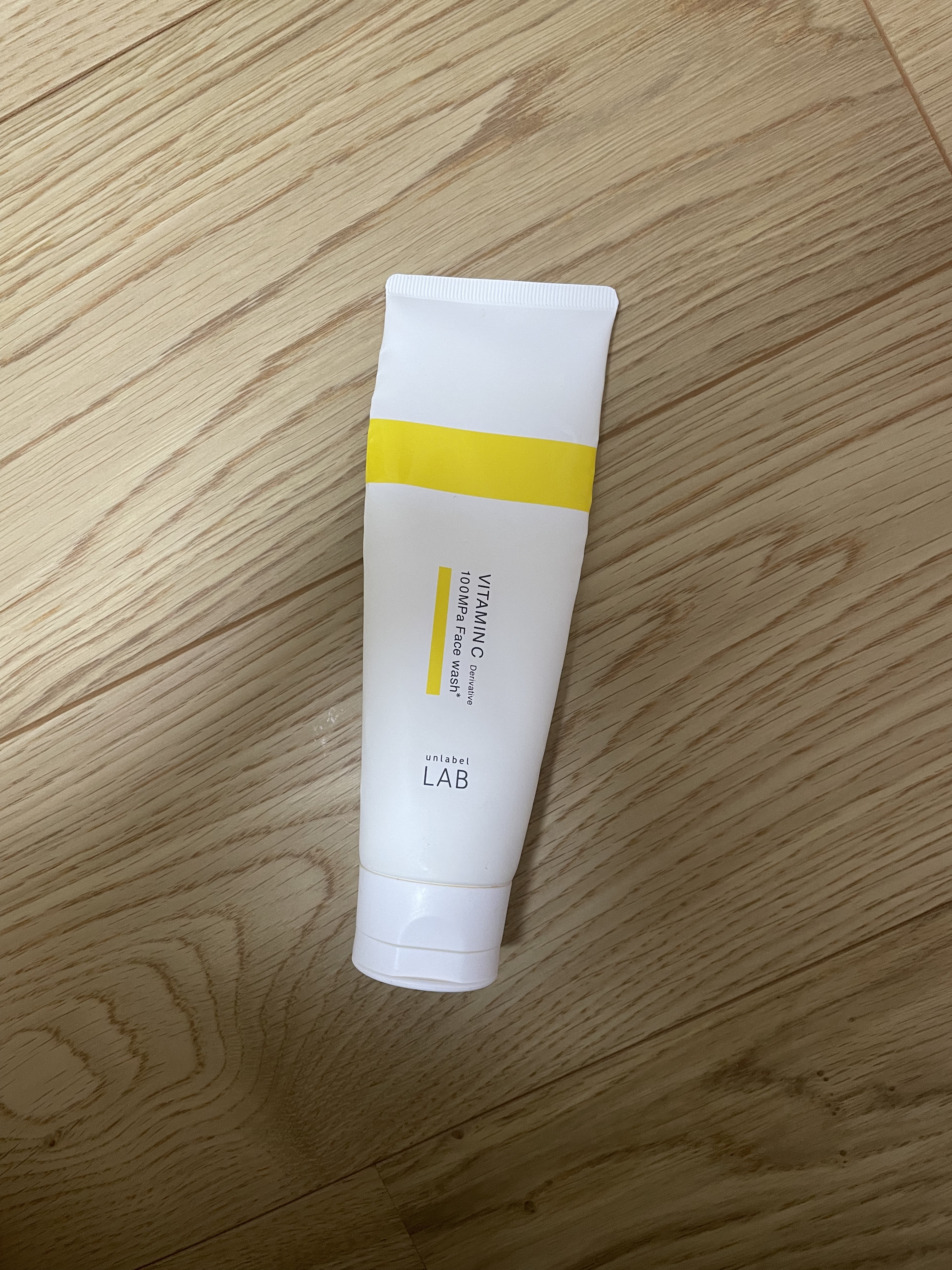 ラボ V フェイスウォッシュ/unlabel/洗顔フォームを使ったクチコミ（1枚目）