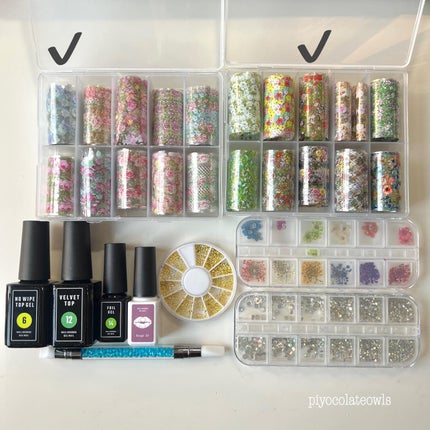 ぴよこれいと あうるす on LIPS 「ネイル工房さんの記事で以前アップしたデザインをやりたい!!!と..」(4枚目)