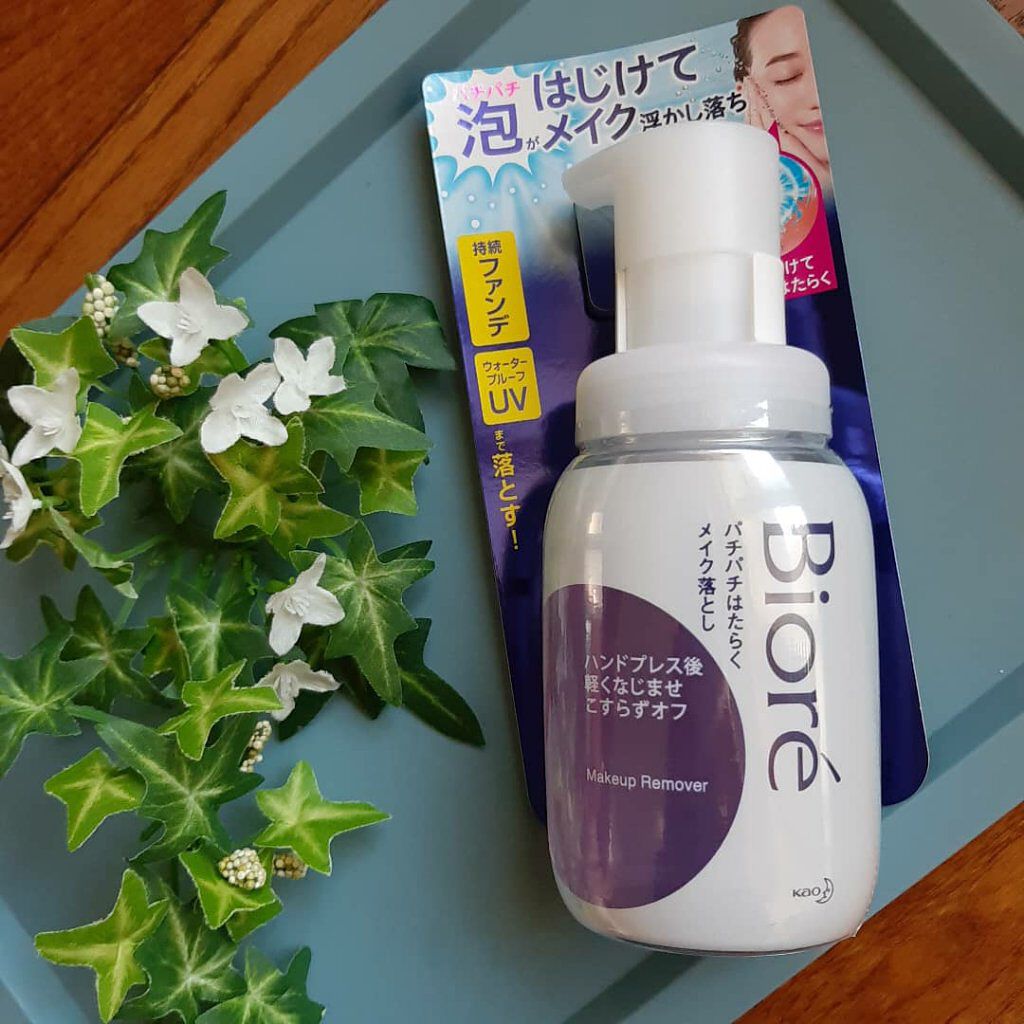 パチパチはたらくメイク落とし/ビオレ/クレンジングウォーターを使ったクチコミ(1枚目)