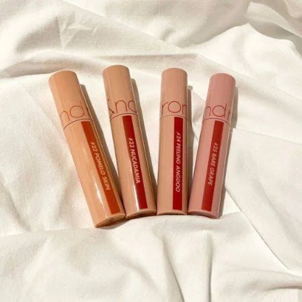 ジューシーラスティングティント/rom&nd/リップティントを使ったクチコミ(1枚目)