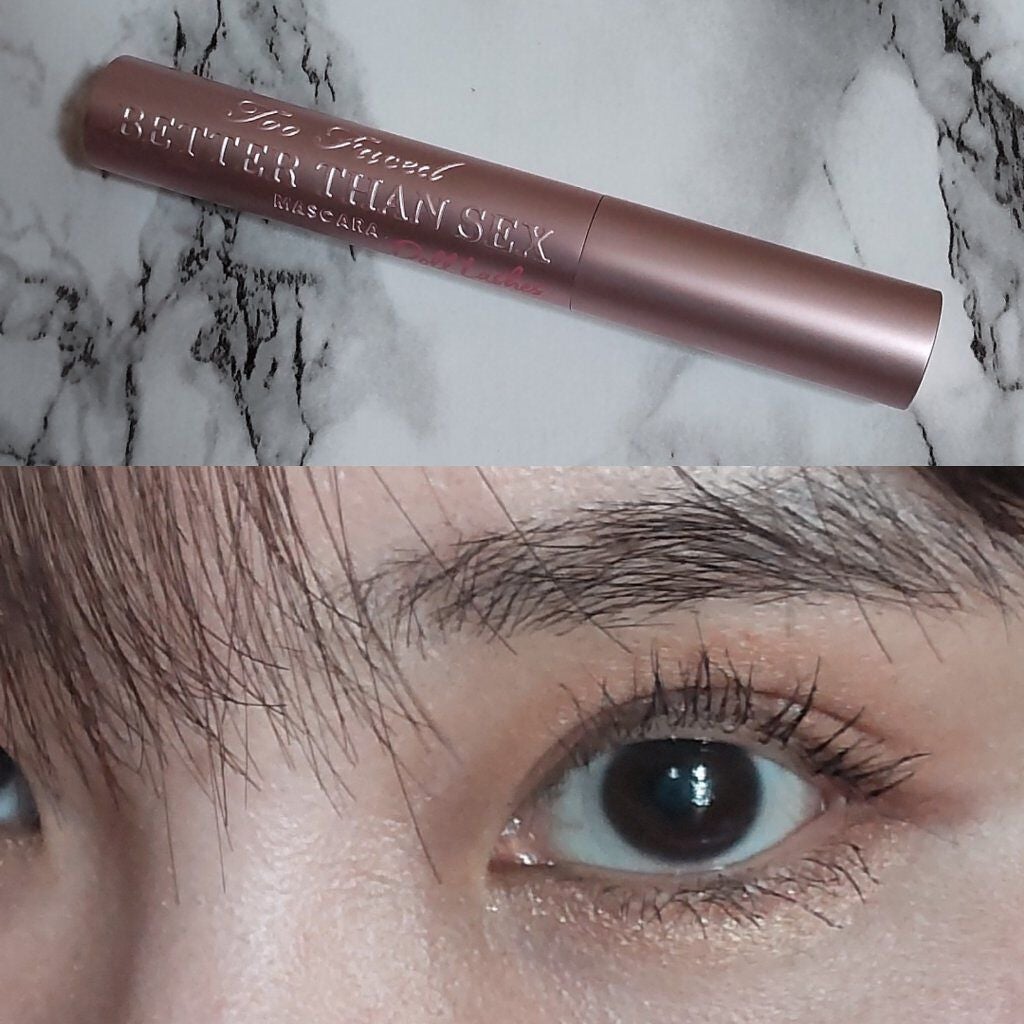 ベター ザン セックス マスカラ ドール ラッシュ/Too Faced/マスカラを使ったクチコミ(1枚目)
