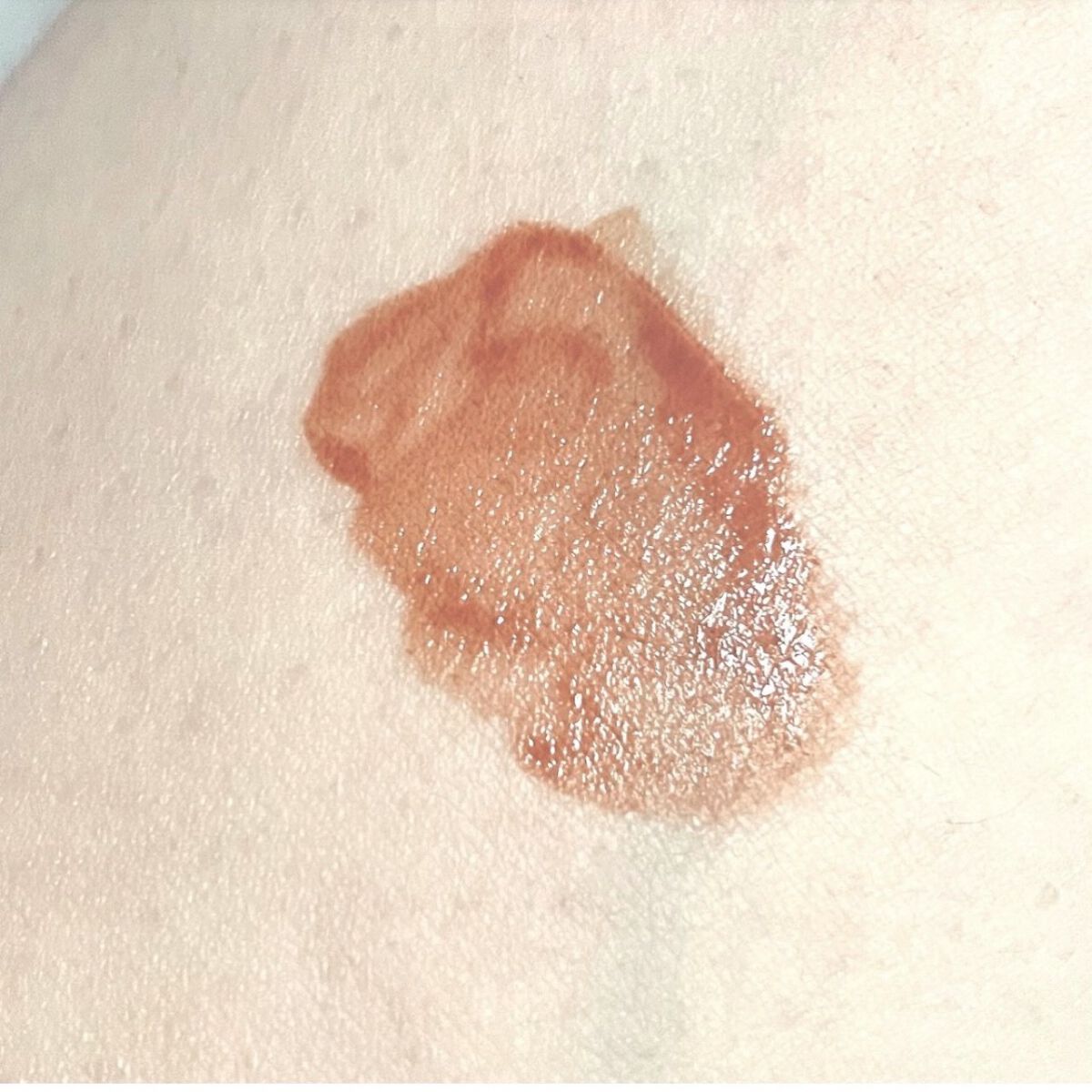 ウォータリーティントリップ マット M2　ウォームオレンジ/CEZANNE/リップティントを使ったクチコミ（3枚目）