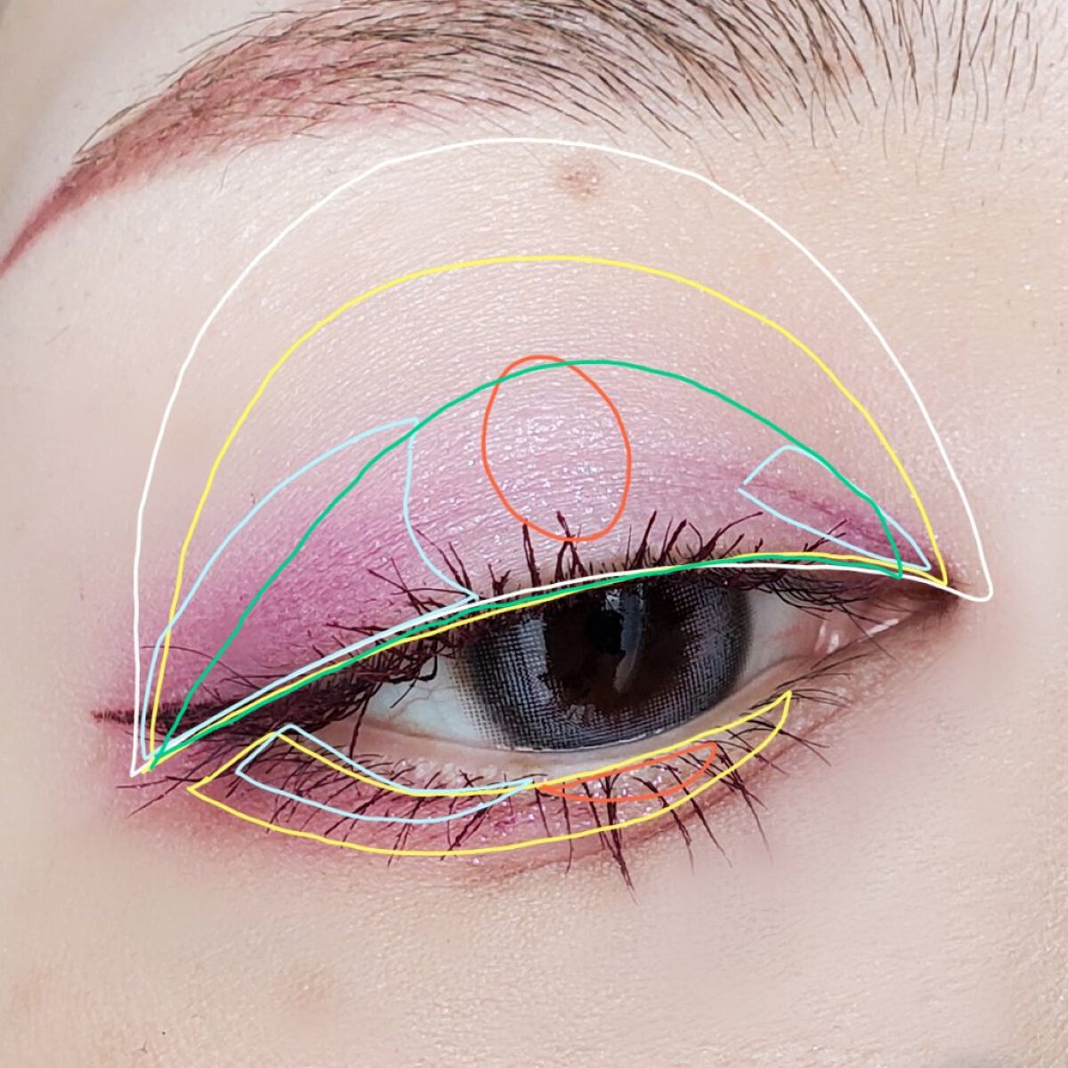 クォーツ 9色アイシャドウパレット(ドリームランドアイシャドウ)/ZEESEA/アイシャドウパレットを使ったクチコミ（3枚目）