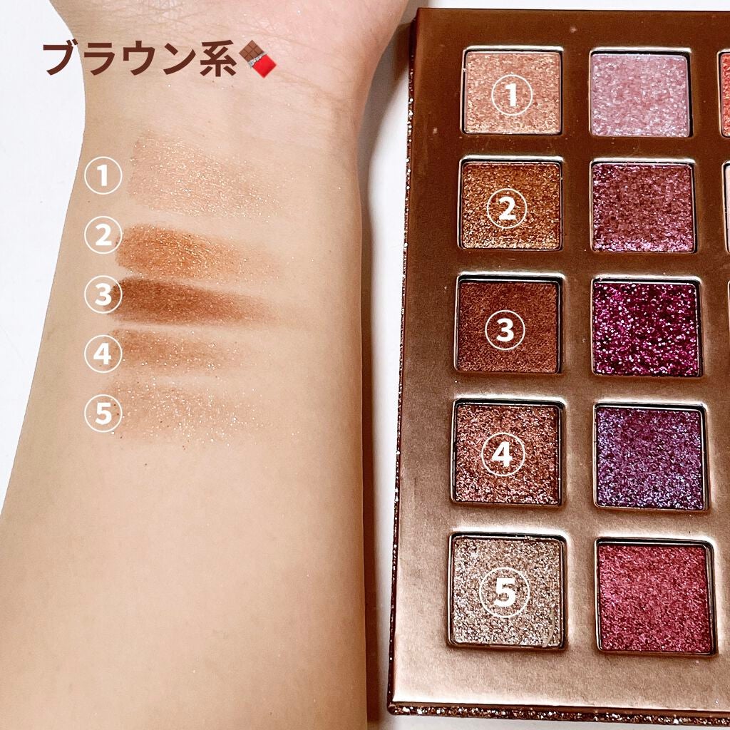 プロ ダズリング アイパレット グリッツ シャワー/CLIO/アイシャドウパレットを使ったクチコミ(5枚目)