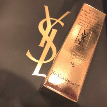 ルージュ ヴォリュプテ シャイン/YVES SAINT LAURENT BEAUTE/口紅を使ったクチコミ(1枚目)