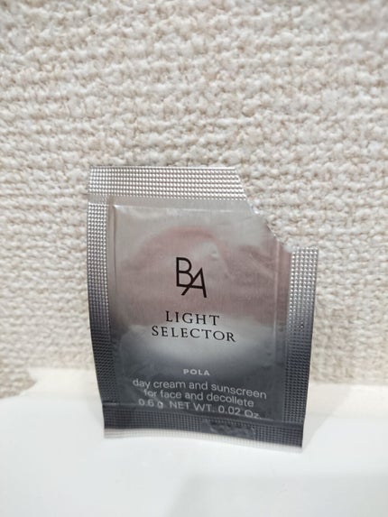 ライト セレクター/B.A/日焼け止めクリームを使ったクチコミ(1枚目)