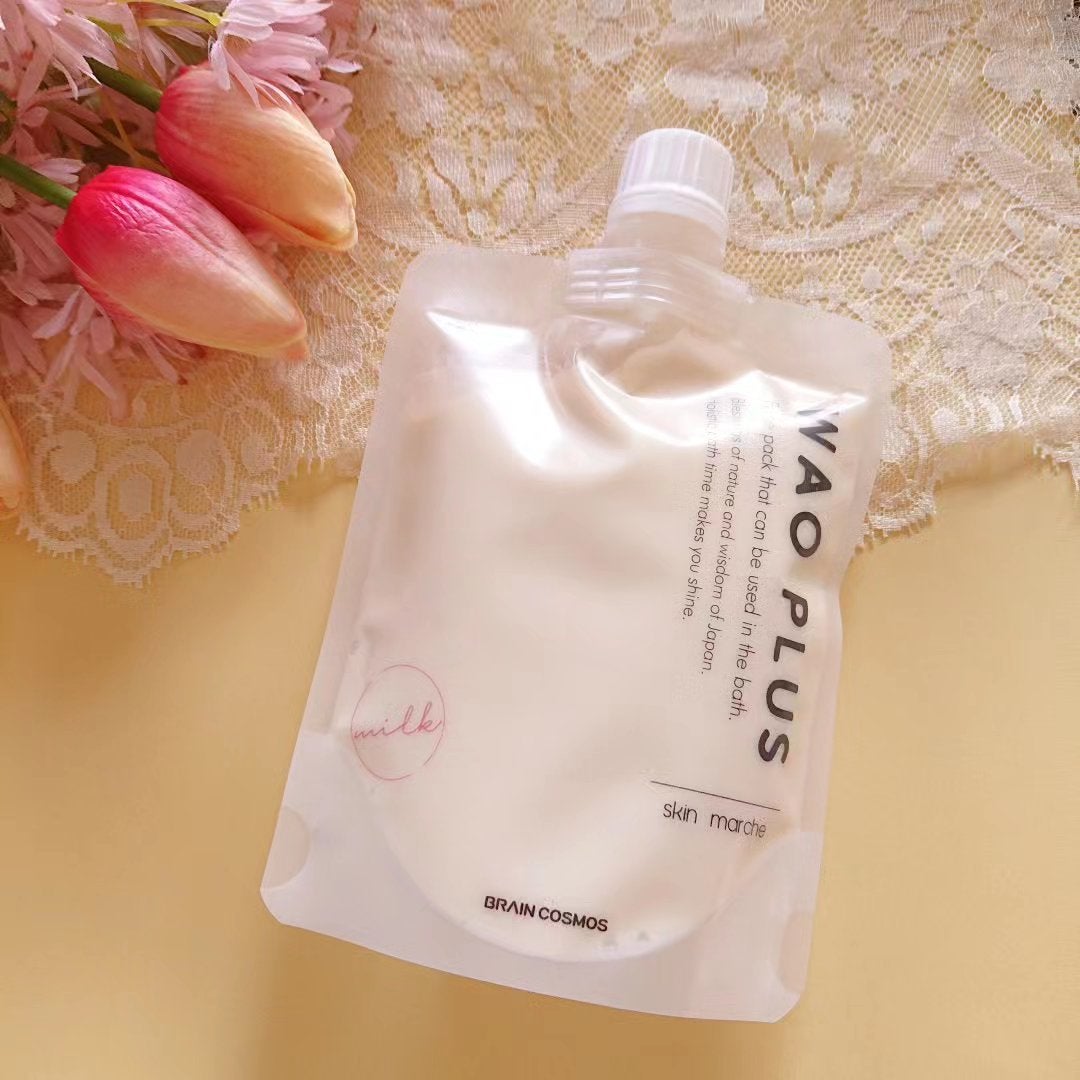 skinmarche WAOPLUS プラントベースミルクブースターマスク/ブレーンコスモス/洗い流すパック・マスクを使ったクチコミ(1枚目)