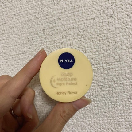 ディープモイスチャーナイトプロテクト はちみつの香り/ニベア/リップマスクを使ったクチコミ(1枚目)