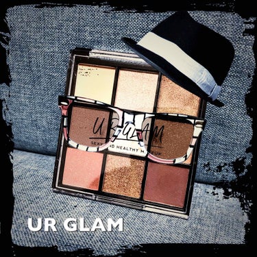 UR GLAM　BLOOMING EYE COLOR PALETTE/U R GLAM/パウダーアイシャドウを使ったクチコミ（1枚目）