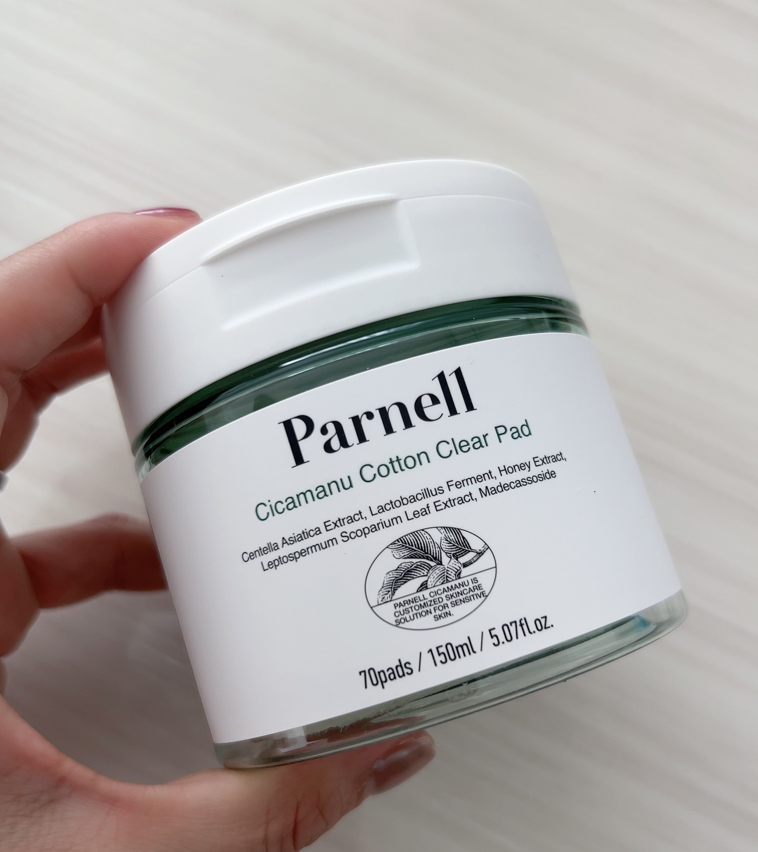 シカマヌ　コットンクリアパッド/parnell/トナーパッドを使ったクチコミ（2枚目）