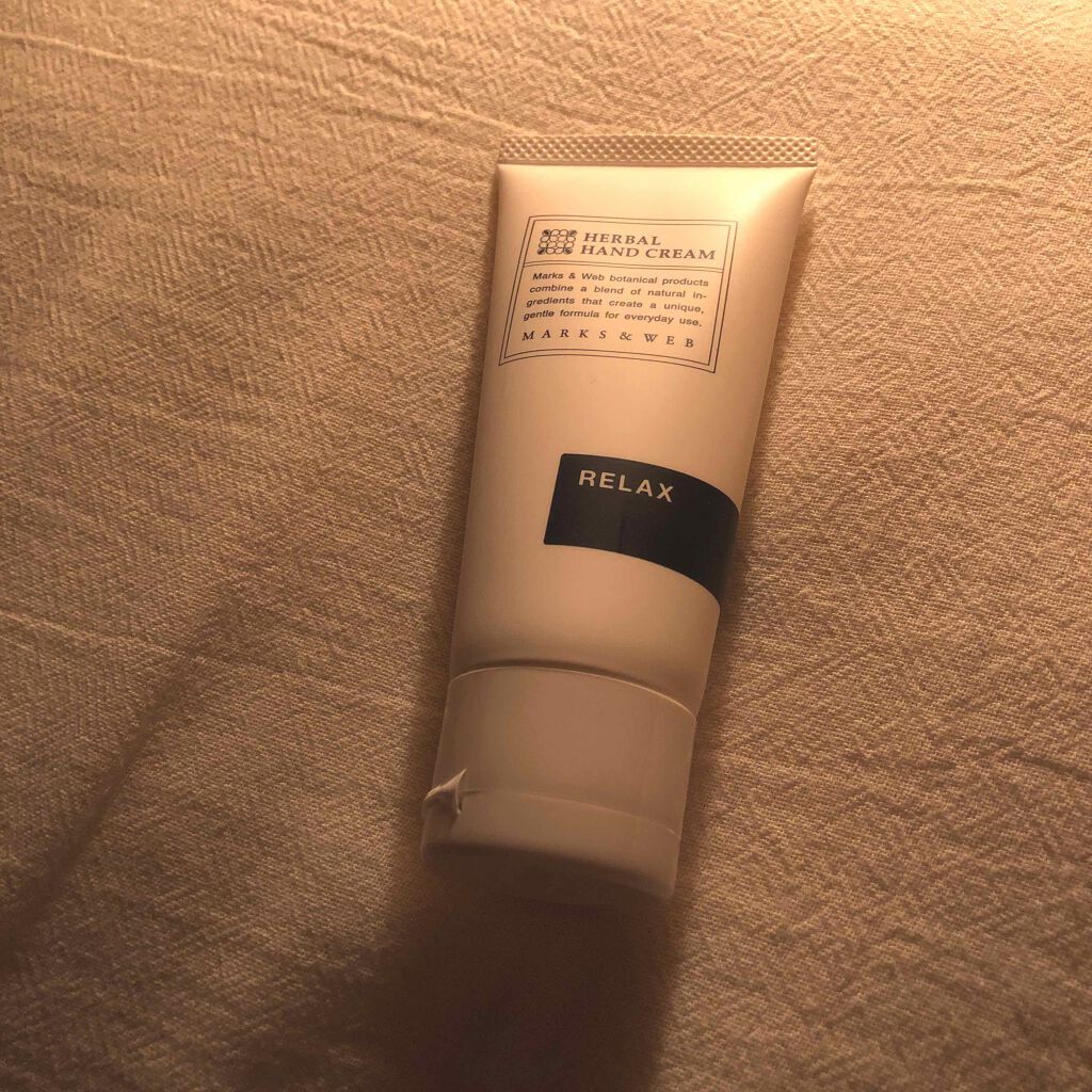 ハーバルハンドクリーム リラックス/MARKS&WEB/ハンドクリームを使ったクチコミ(1枚目)