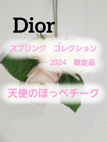 Dior ディオールスキン ルージュ ブラッシュのクチコミ「────────────
Dior
スプリングコレクション　2024
ディオールスキン　ルージ.....」（1枚目）
