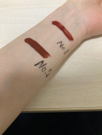 バイト ザ ビート メロウ ティント M1 マホガニー/MERZY/リップティントを使ったクチコミ(2枚目)