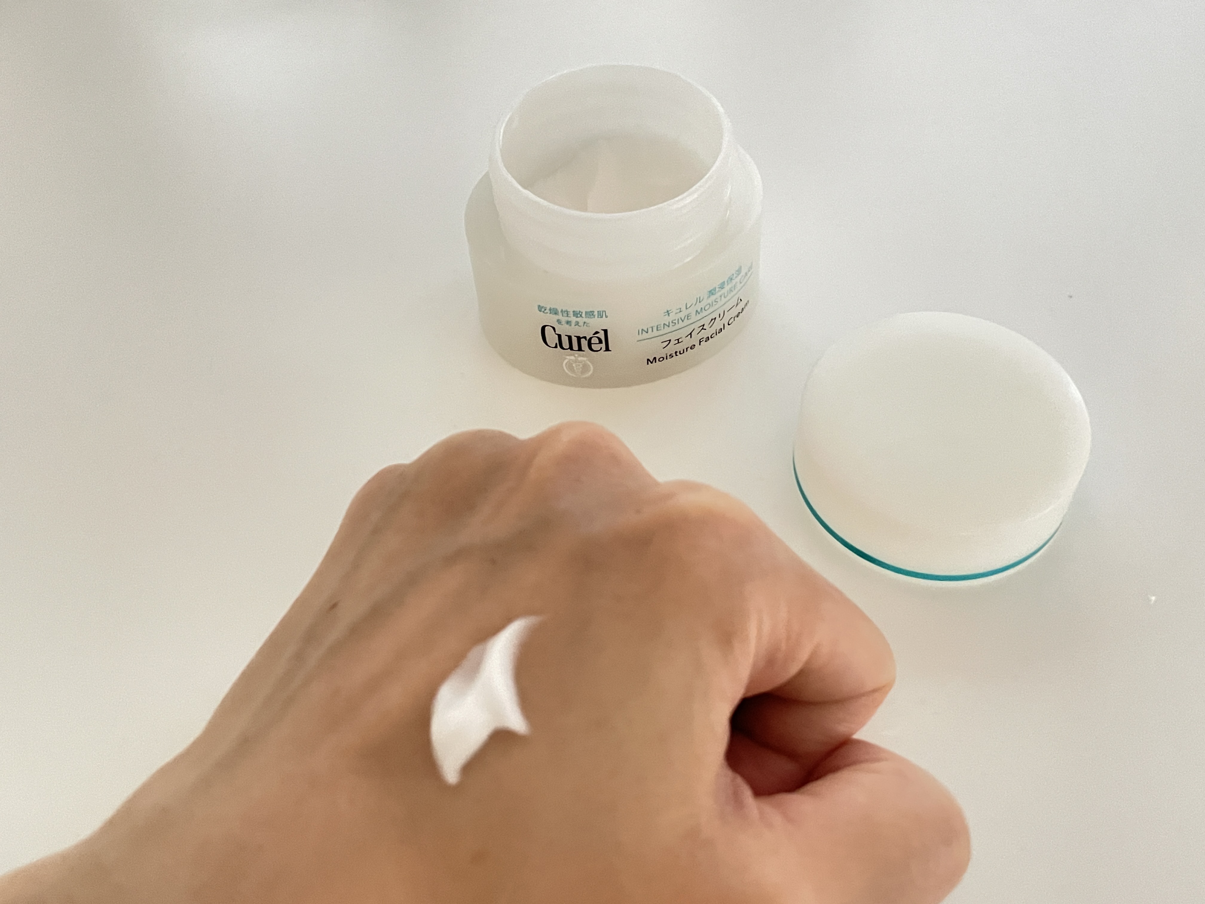 潤浸保湿 フェイスクリーム/キュレル/フェイスクリームを使ったクチコミ（1枚目）