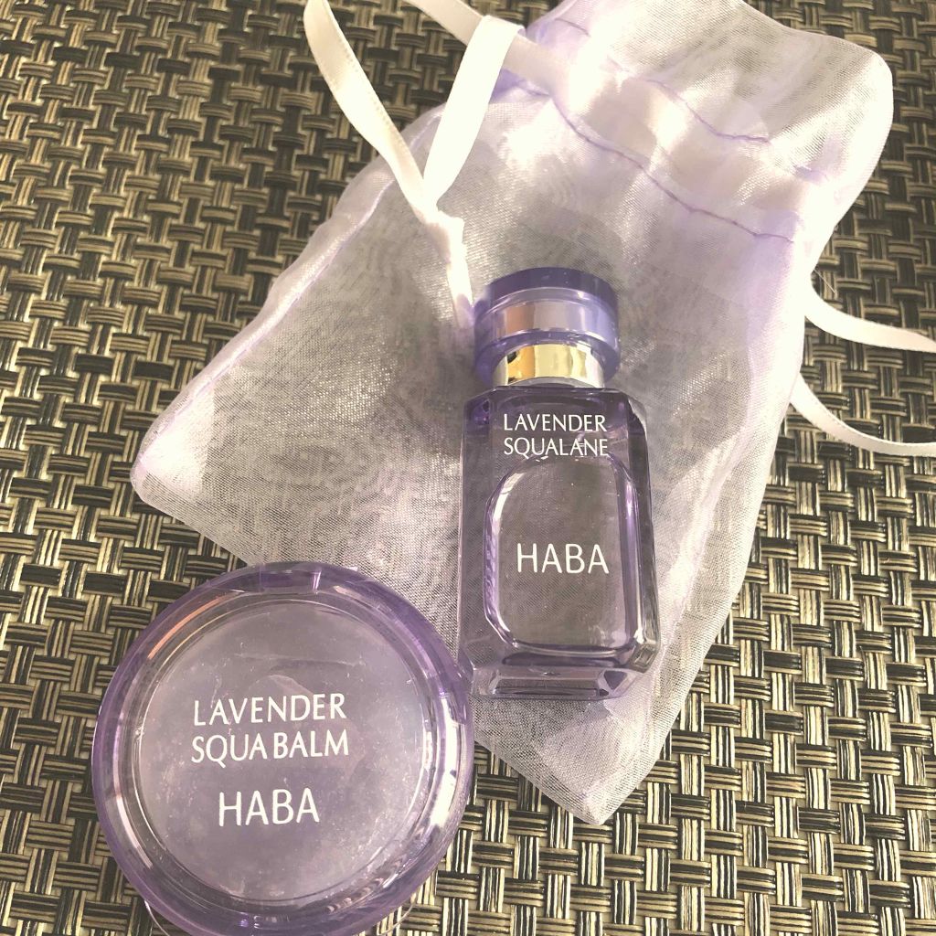 ラベンダースクワラン&ラベンダー海の宝石セット/HABA/スキンケアキットを使ったクチコミ(1枚目)