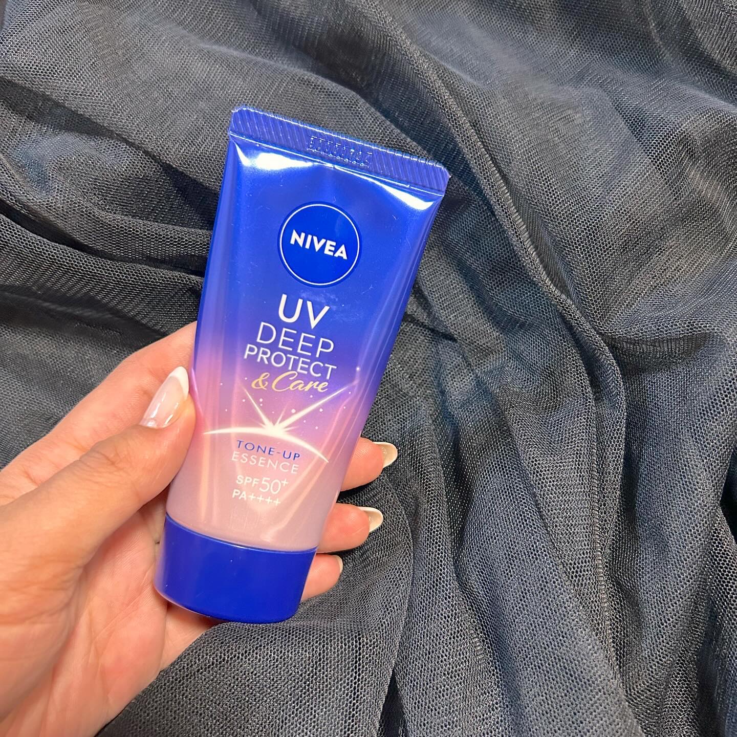 ニベアUV ディープ プロテクト＆ケア トーンアップ エッセンス/ニベア/日焼け止めローションを使ったクチコミ（1枚目）