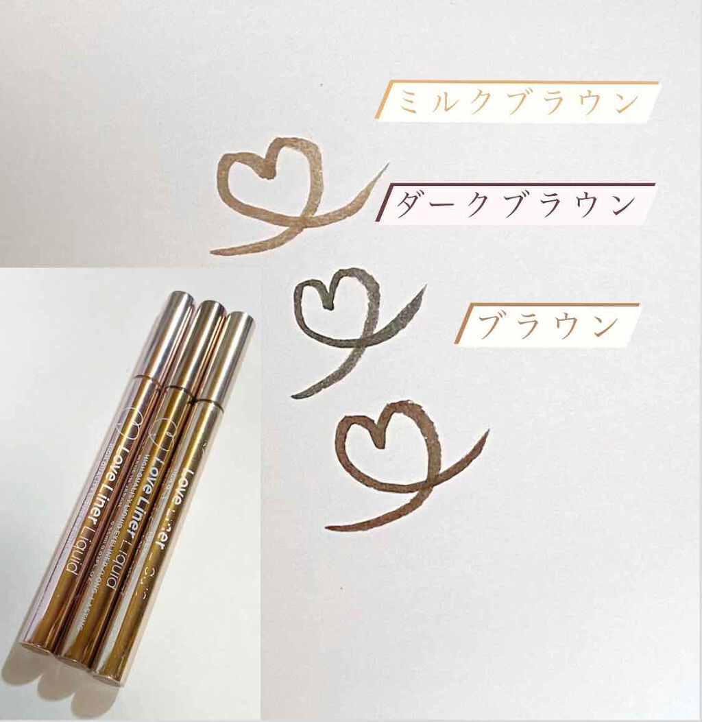 ラブ・ライナー リキッドアイライナーＲ３/ラブ・ライナー/リキッドアイライナーを使ったクチコミ（1枚目）