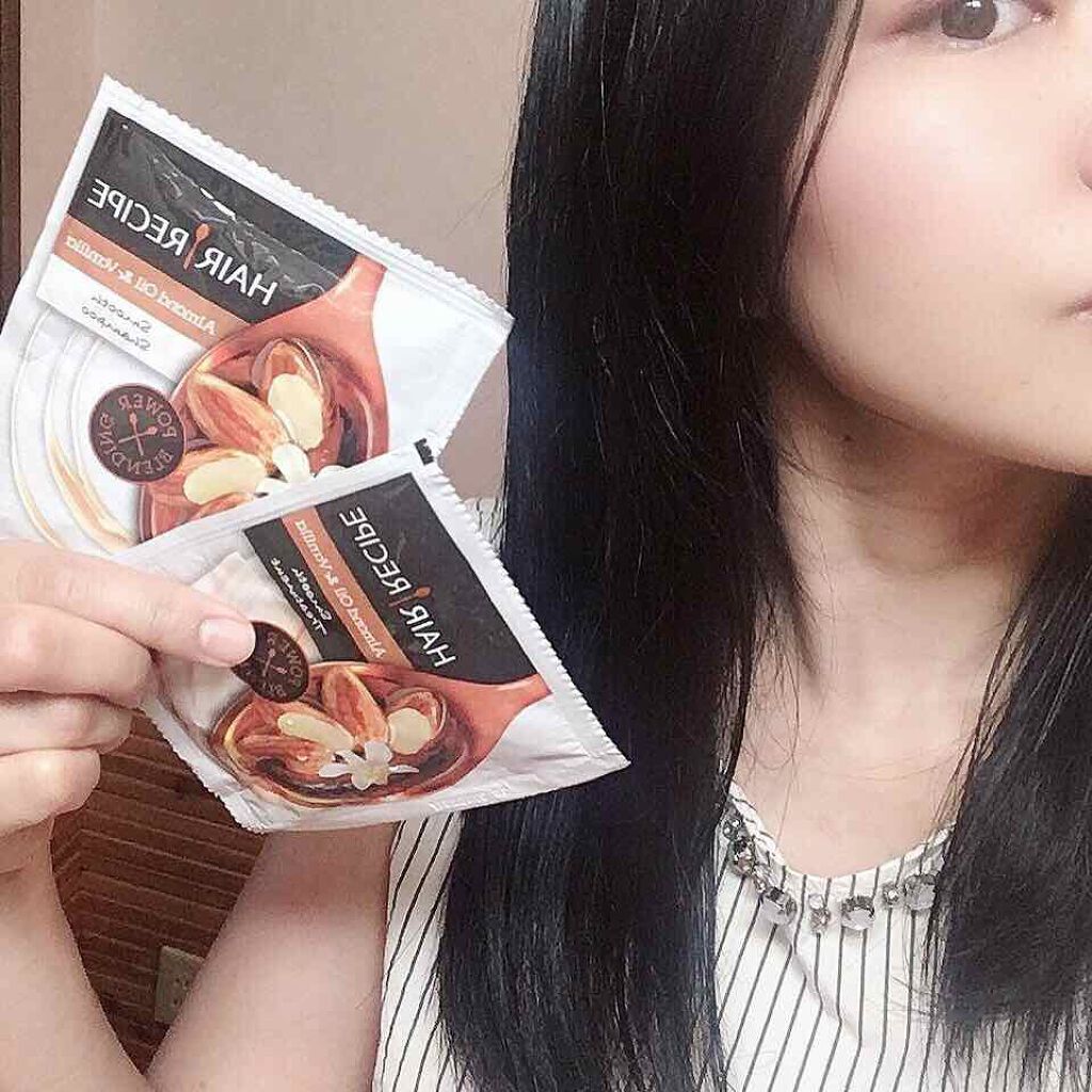 アーモンドオイル&バニラ スムース レシピ シャンプー／トリートメント/HAIR RECIPE/シャンプー・コンディショナーを使ったクチコミ（3枚目）