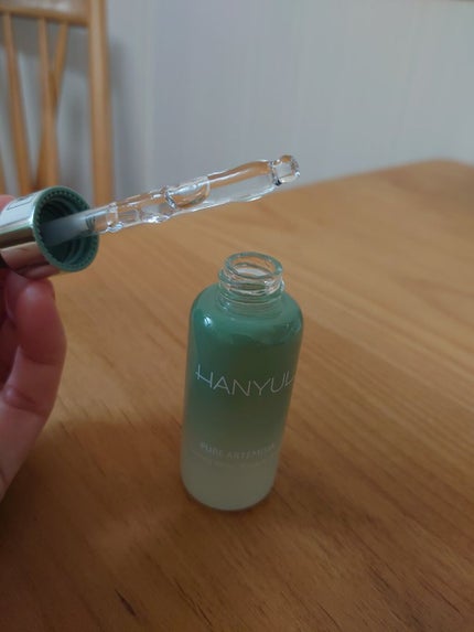 ピュアアルテミシアウォータリーカーミングアンプルセラム/HANYUL(ハンユル)/美容液を使ったクチコミ(2枚目)