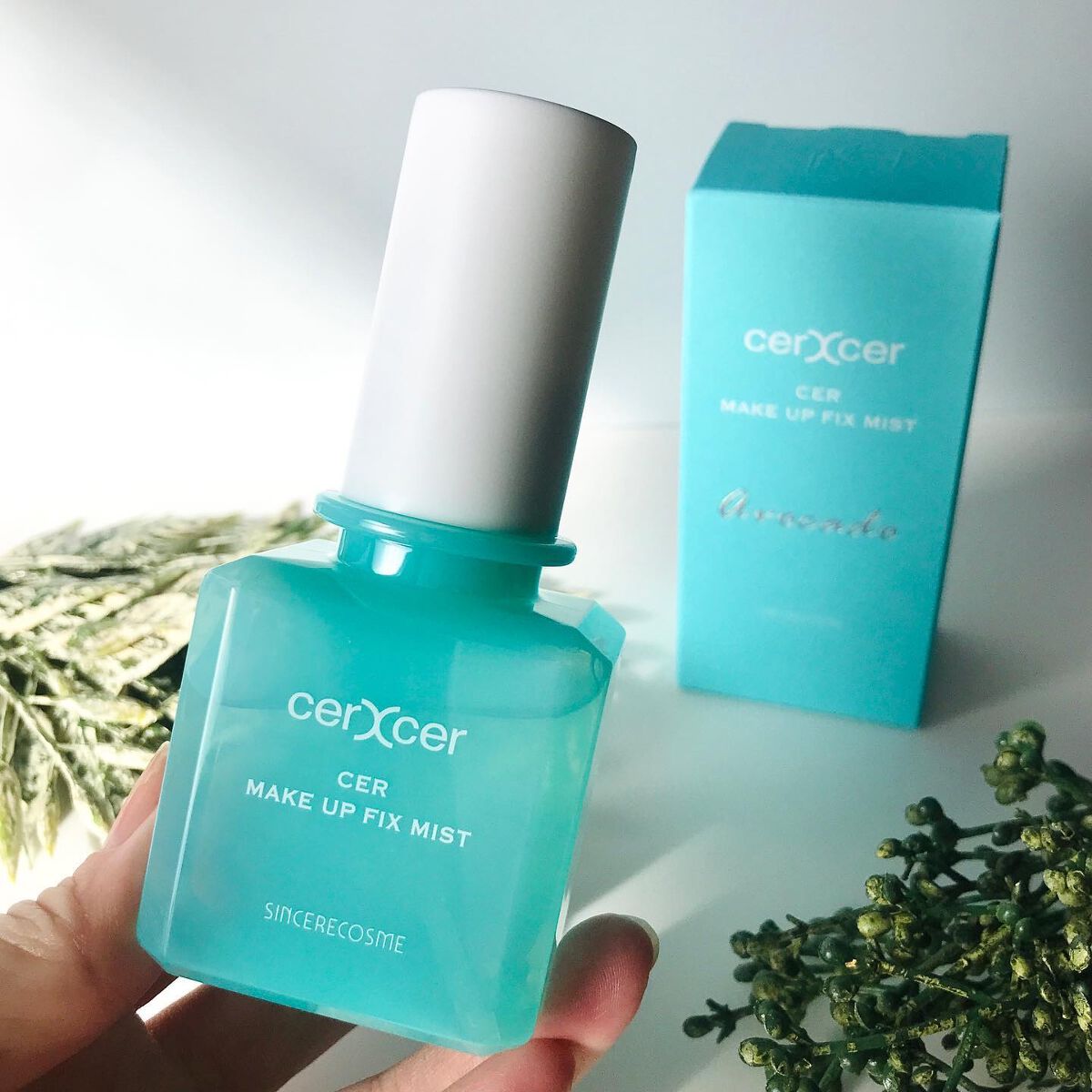 メイクアップフィックスミスト/cerXcer/フィックスミストを使ったクチコミ（2枚目）