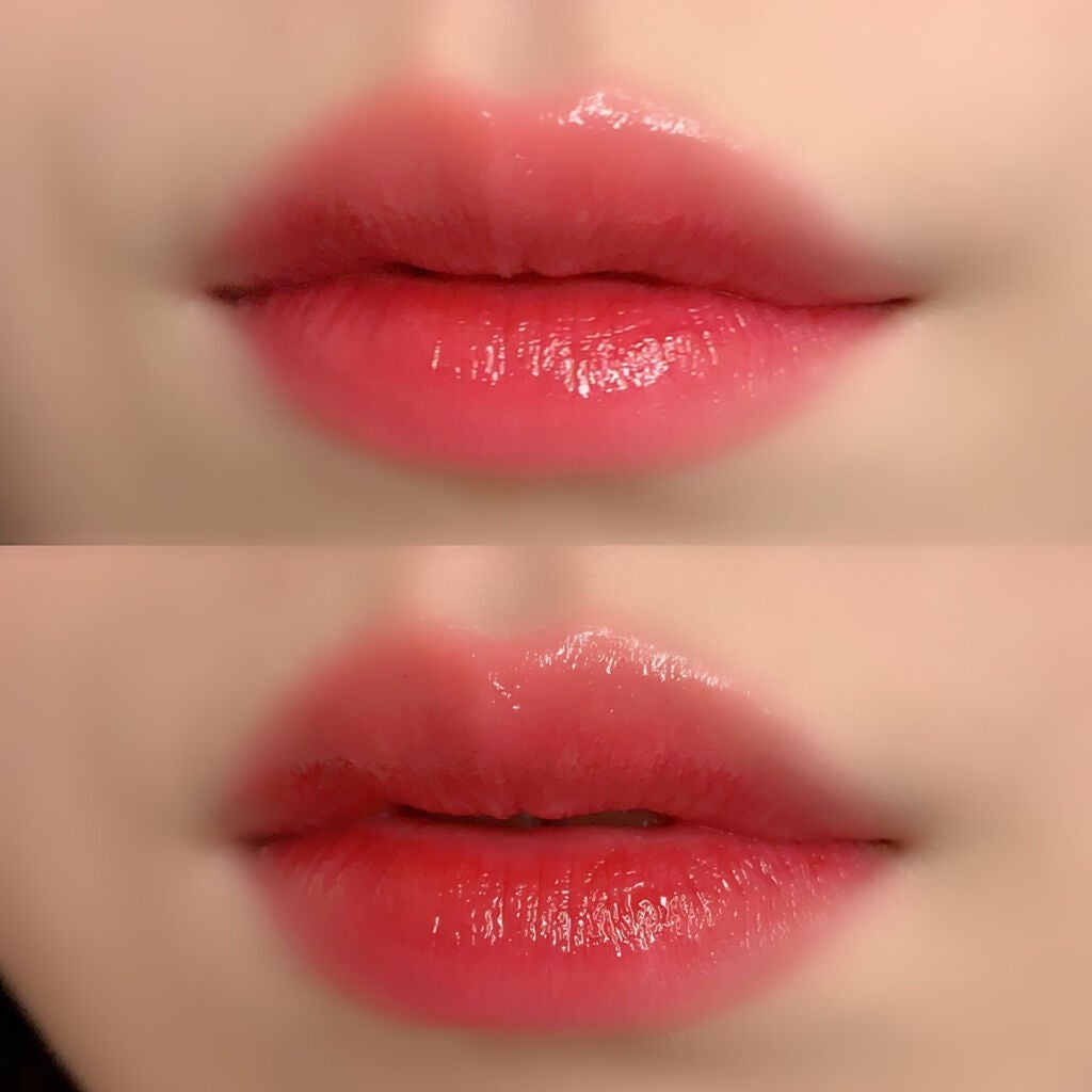 グラスティングウォーターティント 韓服エディション/rom&nd/リップティントを使ったクチコミ(3枚目)