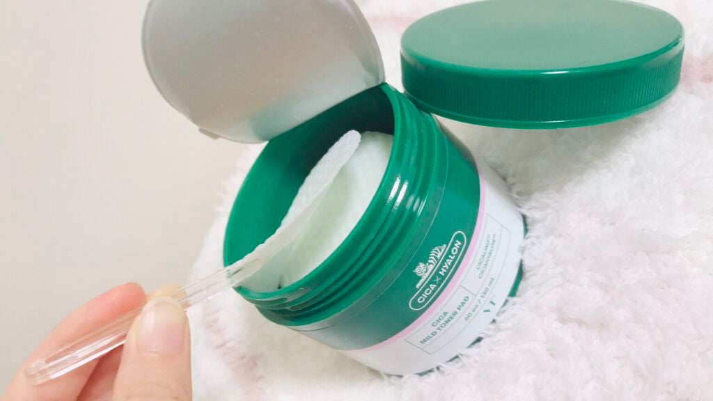 CICA マイルドトナーパッド/VT/トナーパッドを使ったクチコミ(1枚目)