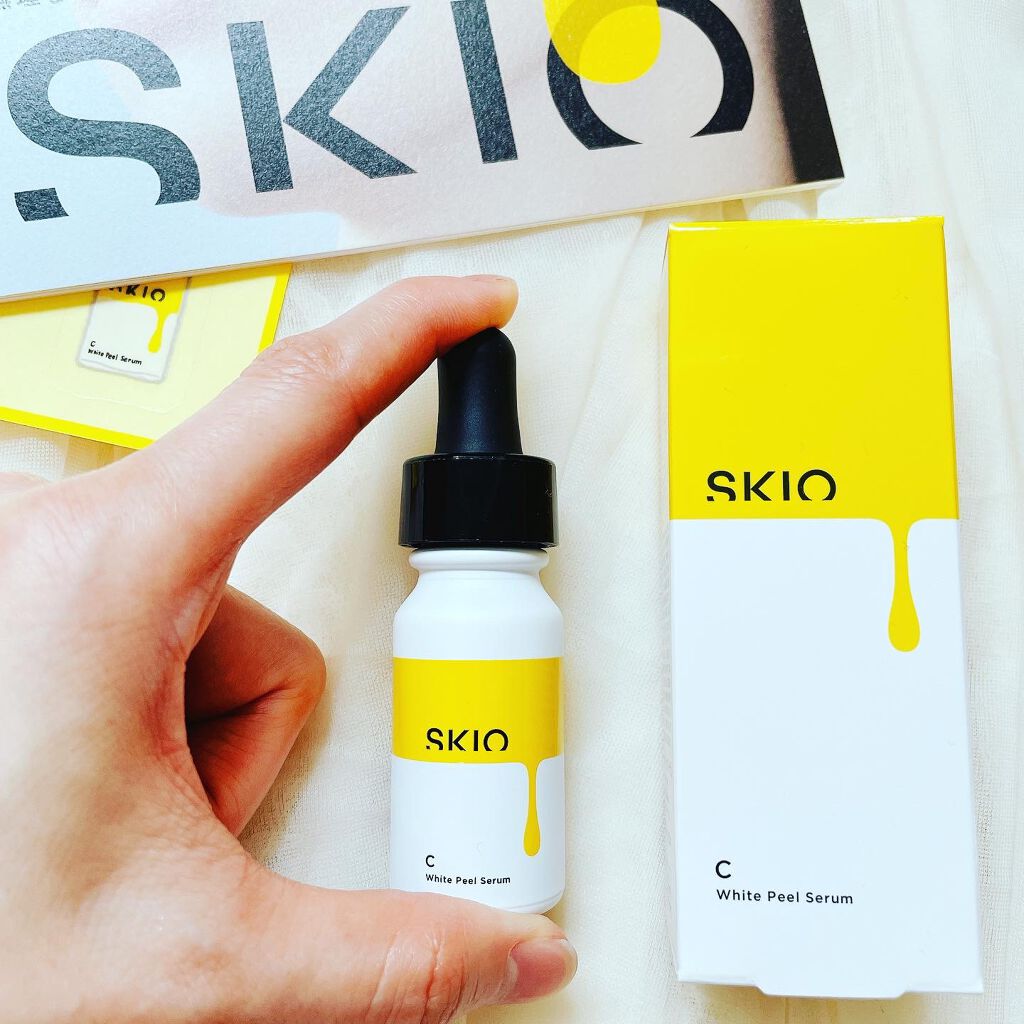 VC ホワイトピールセラム/SKIO/ブースター・導入液を使ったクチコミ(2枚目)