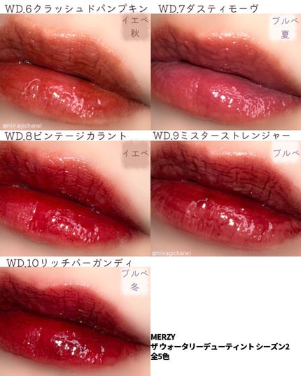 ザ ウォータリーデューティント/MERZY/リップティントを使ったクチコミ(4枚目)