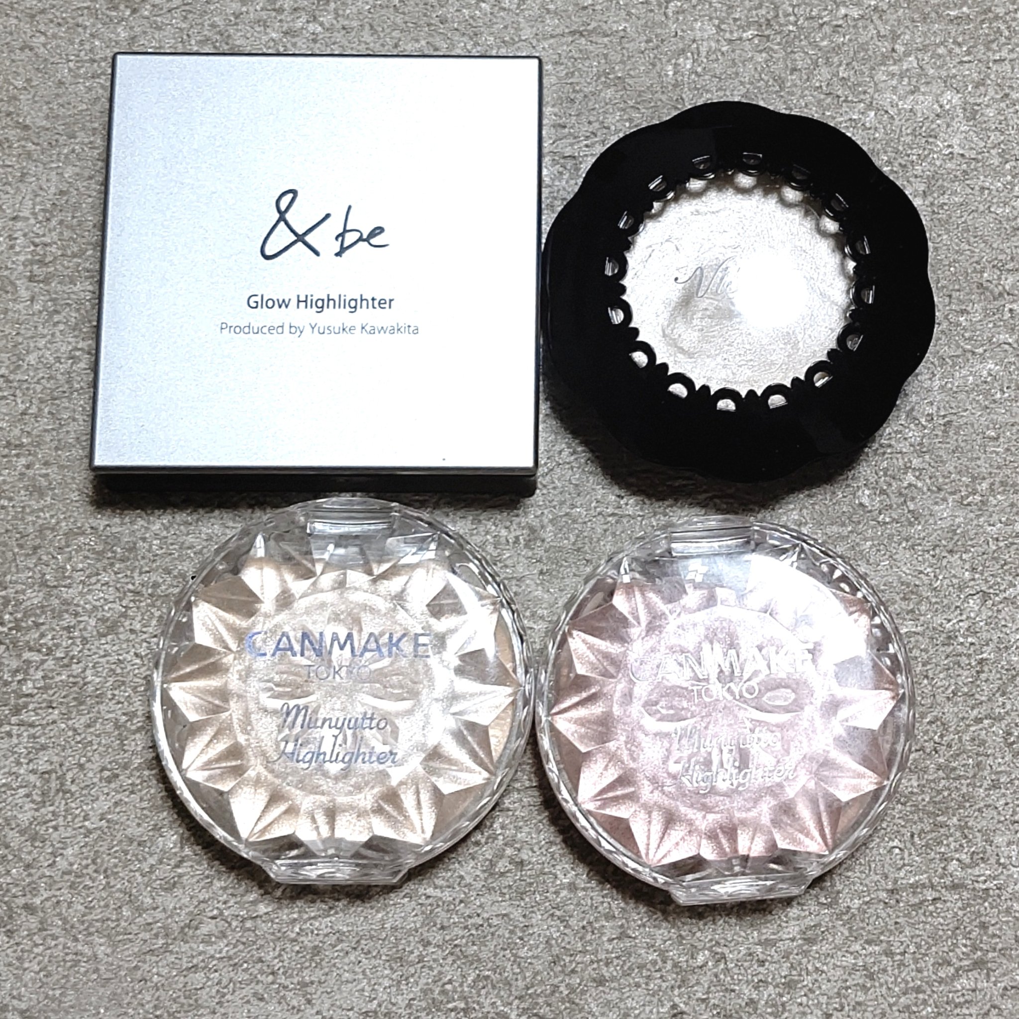 &be グロウハイライター/＆be/クリームハイライトを使ったクチコミ（1枚目）