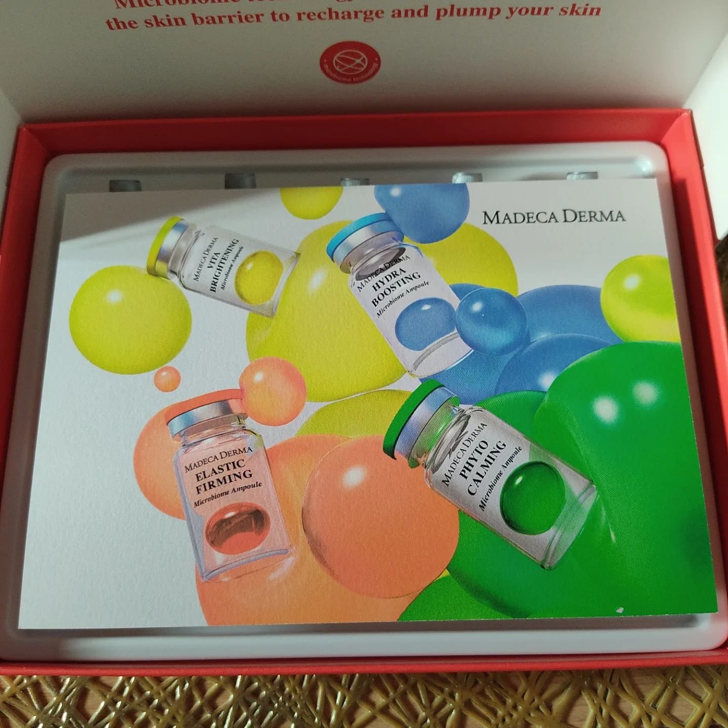 エラスティックファーミング マイクロバイオームアンプル/マデカダーマ/美容液を使ったクチコミ（3枚目）