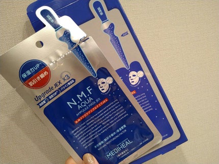 N.M.FアクアアンプルマスクJEX/MEDIHEAL/シートマスク・パックを使ったクチコミ(1枚目)