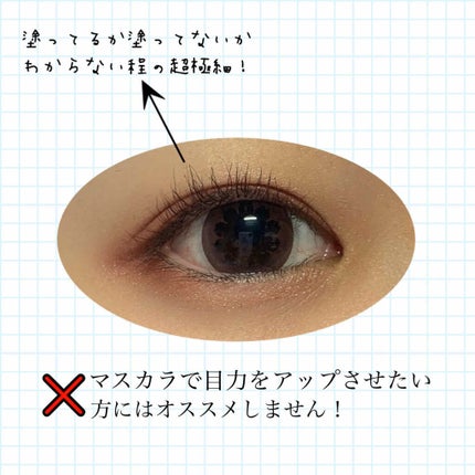 マイクロマスカラ アドバンストフィルム/ヒロインメイク/マスカラを使ったクチコミ(2枚目)