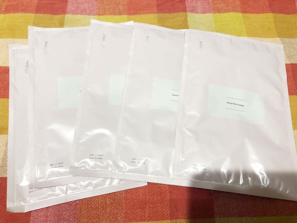 モイストリッチマスク/chione/シートマスク・パックを使ったクチコミ(2枚目)
